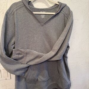 Tek Gear Ultrasoft Fleece Hooded Sweatshirt in Gray